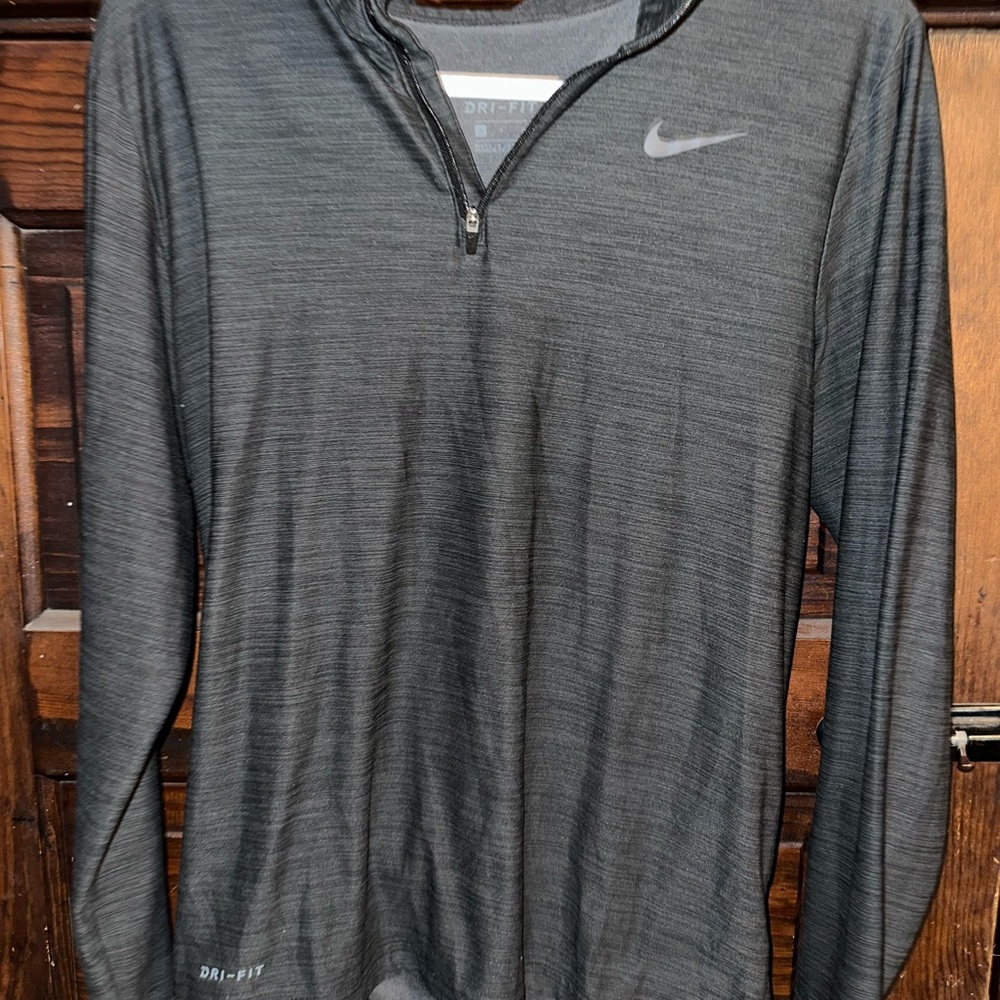 Nike Dri-FIT Half-Zip Pullover - Charcoal